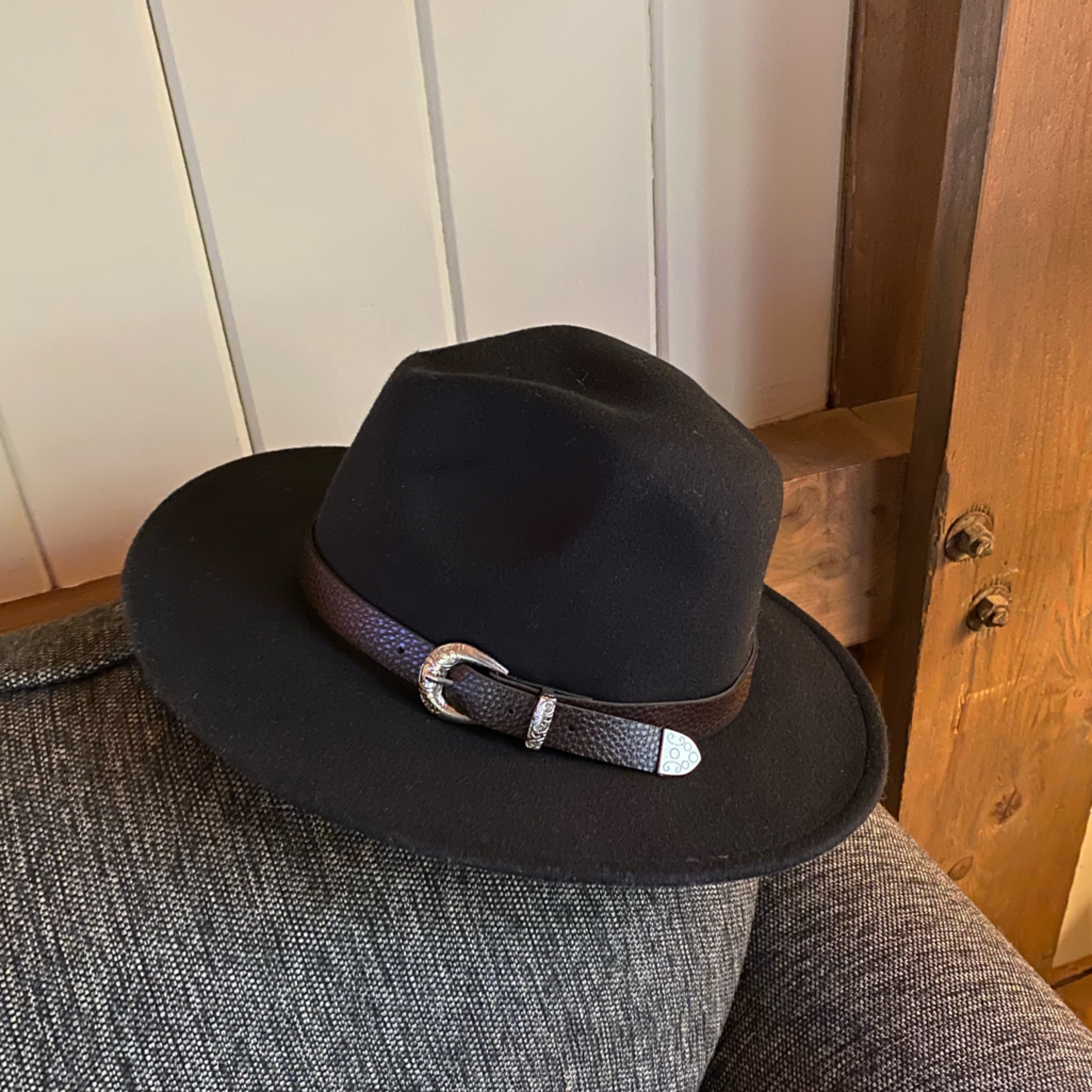Flat Brim Fall Hat